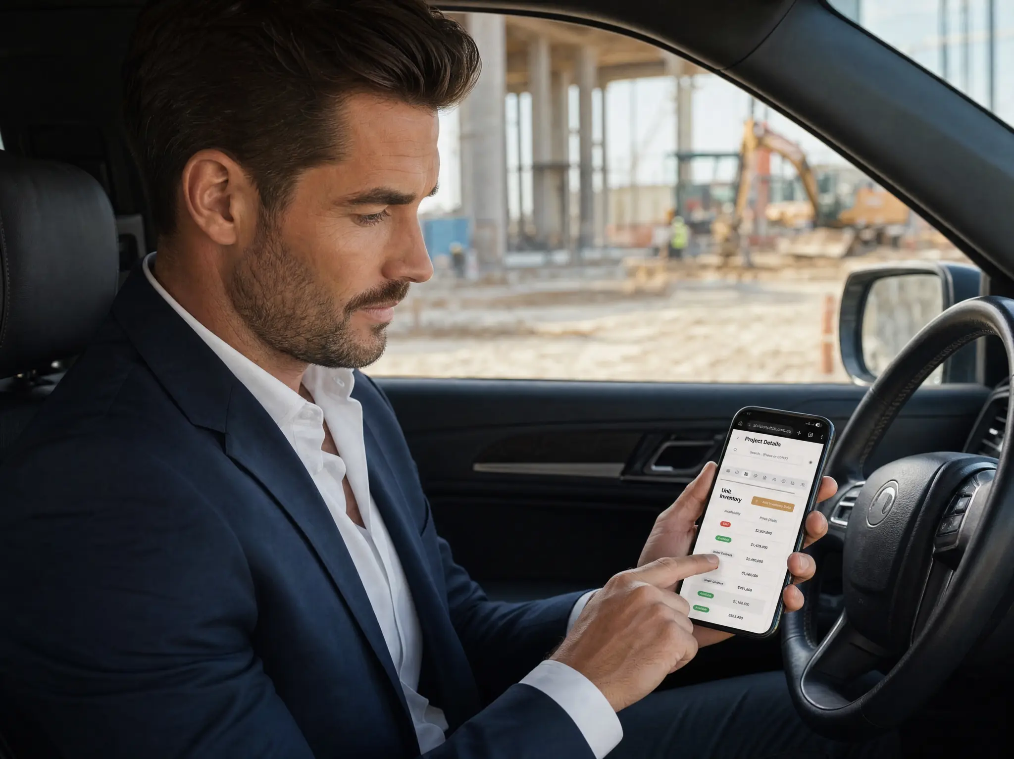 Broker updating unit status in real time from the field